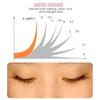 5 párů očního ocasu prodlužující falešné řasy pro kočičí oko 3D nástroje pro make-up umělých norkových řas