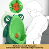Boys Urinal for Potty Training Frog Shaped Urinal with Funny Aiming Target Interactive Detachable Toilet for Kids Child Bathroom