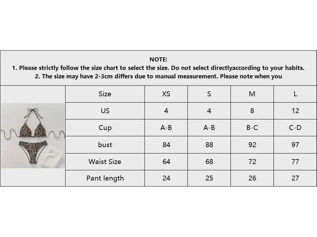 2025 Leopard Print Lace-Up Sexy Bikini Split Swimsuit for Women