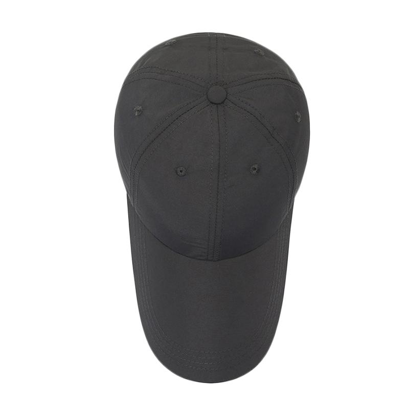 Sombrero para el sol para hombre, gorra de béisbol de ala larga transpirable de secado rápido de verano, gorra de pesca al aire libre de Color sólido