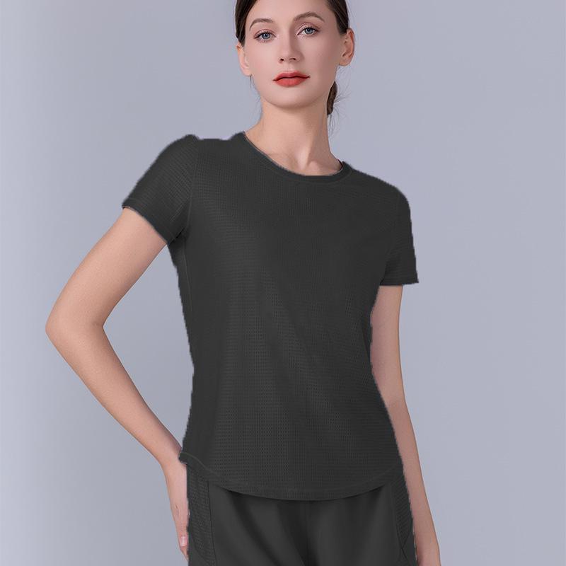 

Women s Quick-Dry Sport Set: Lightweight, Breathable Yoga & Running Attire for Spring/Summer XL