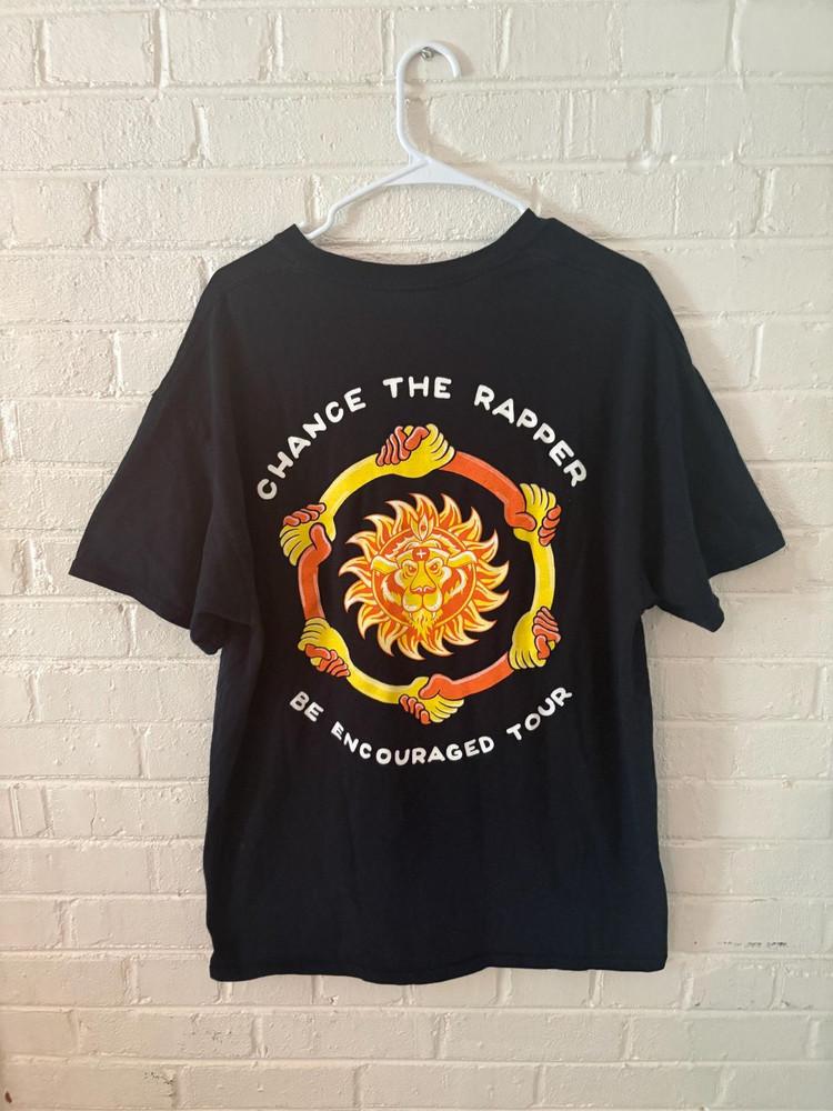 

Vintage Chance The Rapper Be Encouraged Tour T-shirt unisex BO014 Unisex T-Shirt XXXXL