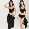 2025 Women's Sexy Lace Three-Piece Beach & Resort Bikini