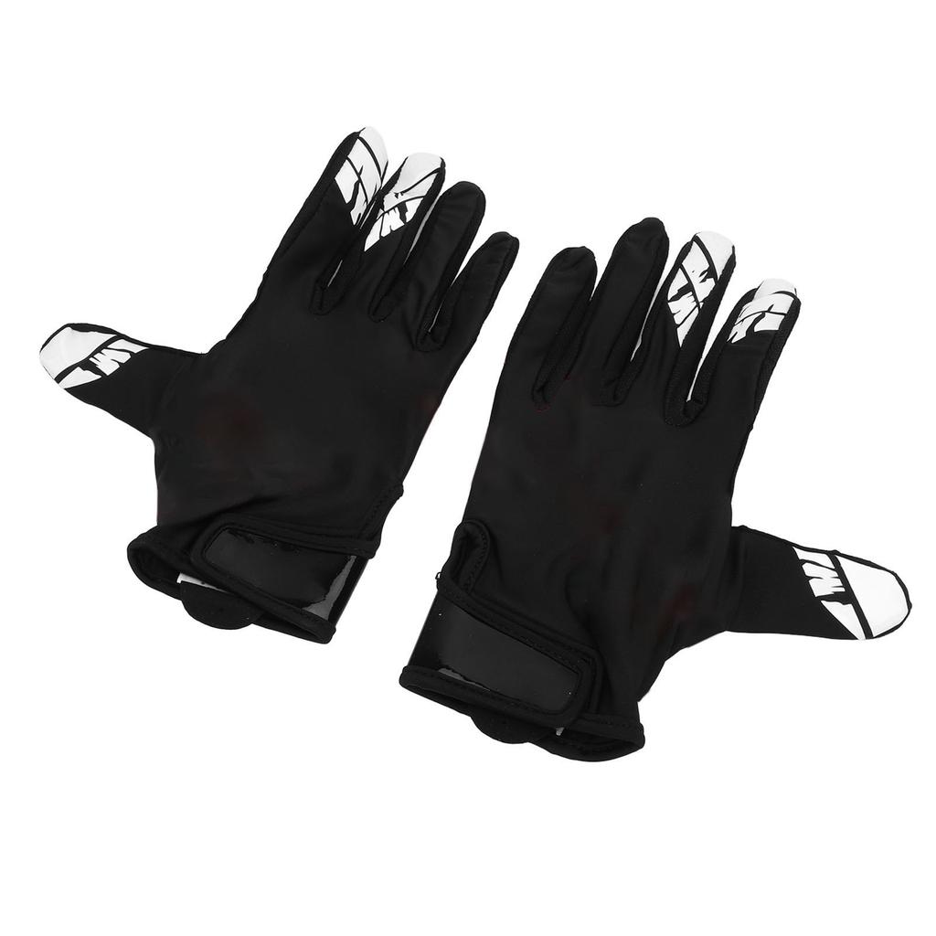 Baseballové rukavice, protiskluzové silikonové, strečové, prodyšné, americké fotbalové rukavice pro sport, velikost XL