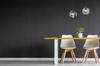 MODERN HANGING LAMP GLASS RING LAMP