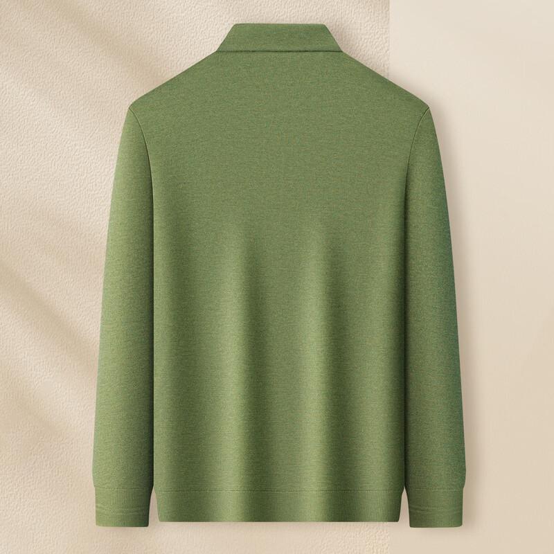 MONTAGUT Men's 32% Merino Wool Polo Sweater