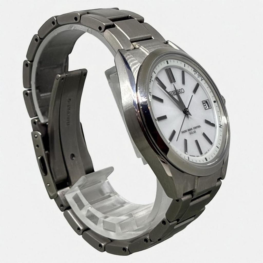 [USED] Seiko Radio Solar Titanium Brightz 7B24-0BH0