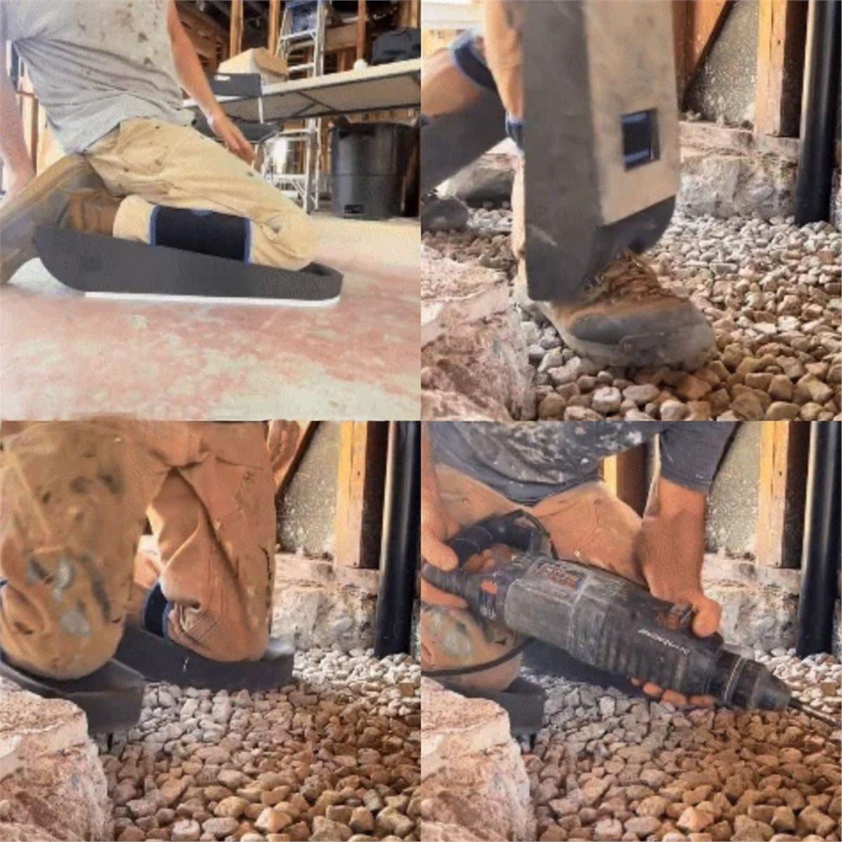 

Self-Supporting Crawler Climber Knee Pads Light Weight Work Kneepads for Attic Crawling Serviceable Cushion Protection China Mainland