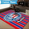 Custom Name Esporte Clube Bahia Crest Rug Game Carpet, Floor Mat for Bedroom Living Room Entryway Rug, Home Decor Idea Gift for Christmas birthday