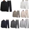 Long-sleeved Casual Suit Spring and Autumn Retro Men's Chinese Style Cotton and Linen Hanfu
