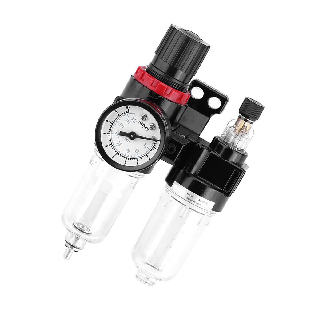 Pneumatic Air Pressure Filter Regulator Lubricator Moisture Water Trap Oil water Separator G1 4