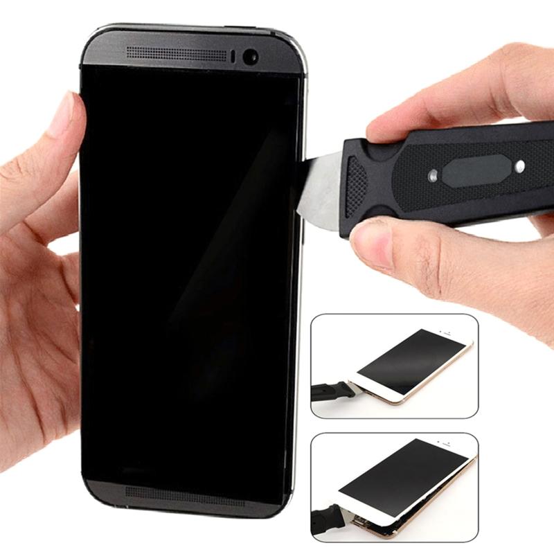 Ultra-Thin Stainless Steel Pry Blade LCD Screen Opening Tool Multifunction Smartphone Pry Knife for Tablet Game Consoles