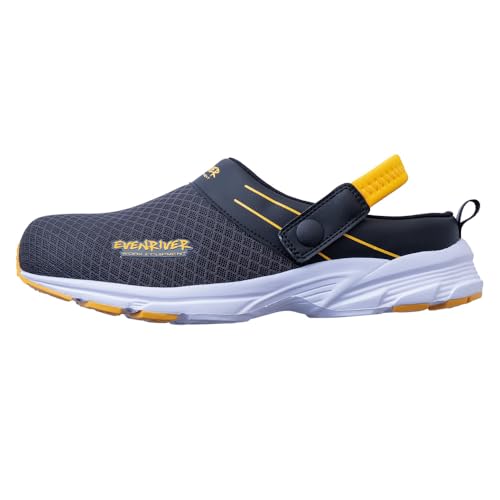 

Workle EVENRIVER ERS07 Sandal-Style Safety Shoes, Spring/Summer 2025, Lightweight Safety Sneakers with Toe Cap, Gray, Size L (26.0-26.5cm)