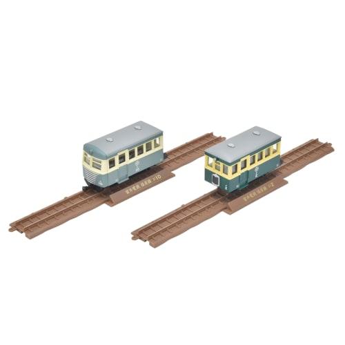Railway Collection Tetsuro Narrow Gauge 80 Nekoya Line Ji10 New Paint/Ji2 Two-Tone Cream/Green Diorama Supplies
