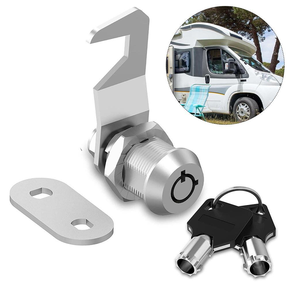 Cam Lock Cabinet Lock With Keys For RV Camper Mailbox Toolbox Drawer Tongue Lock 16/30MM Cupboard Locker Furniture Hardware