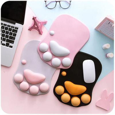 Sevimli Kedi Paw Mouse Pad Oyun Masa Pedi Kaymaz Silikon Bilek Mouse Pad Masa Mat