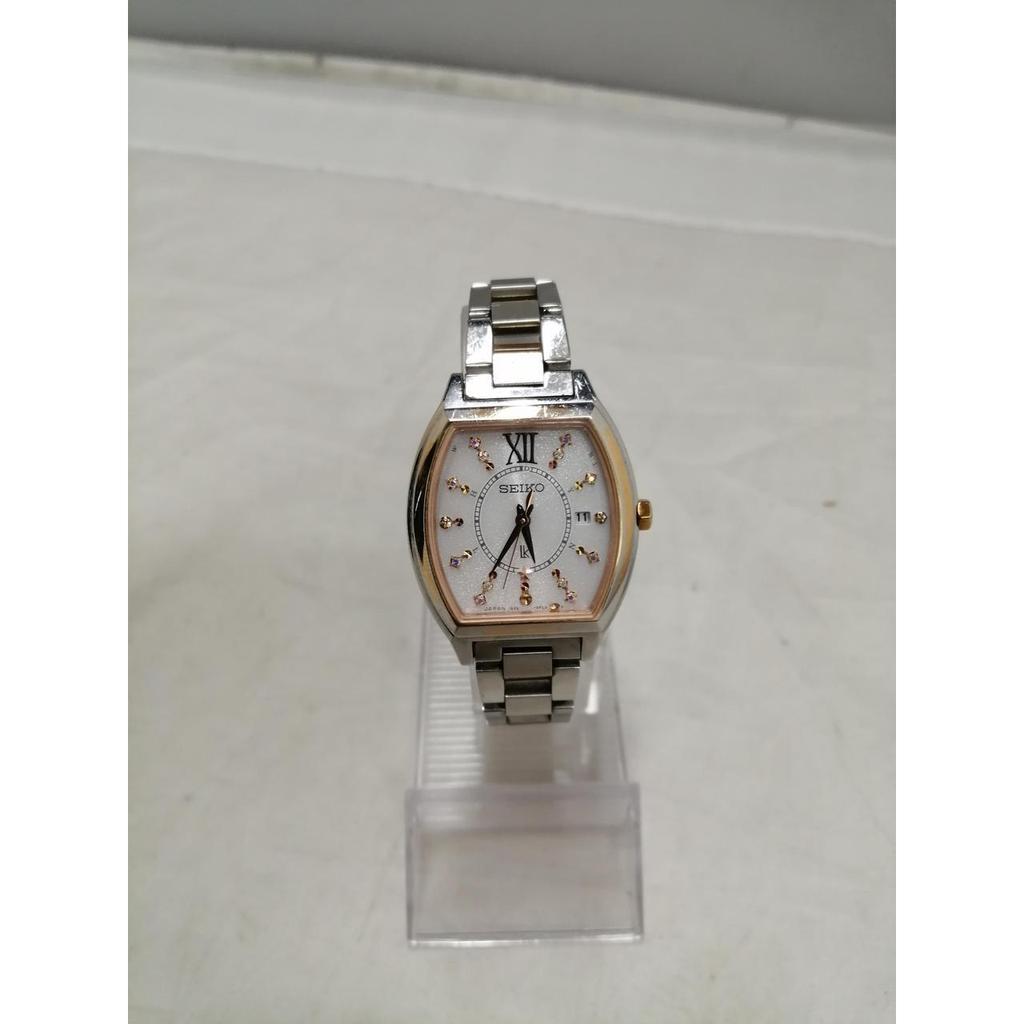 Used SEIKO LUKIA 1B22-OBBO Solar Watch