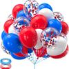 30-Piece Colorful Metal Sequin Balloon Set for Birthday Parties and Ceremonies