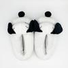 Cozy Snoopy Cartoon Dog Plush Slippers - Cotton, Full-Heel, Warm for Couples