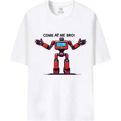 Kul Vibe Kom an Bara Unisex Ord Mönster T-shirt