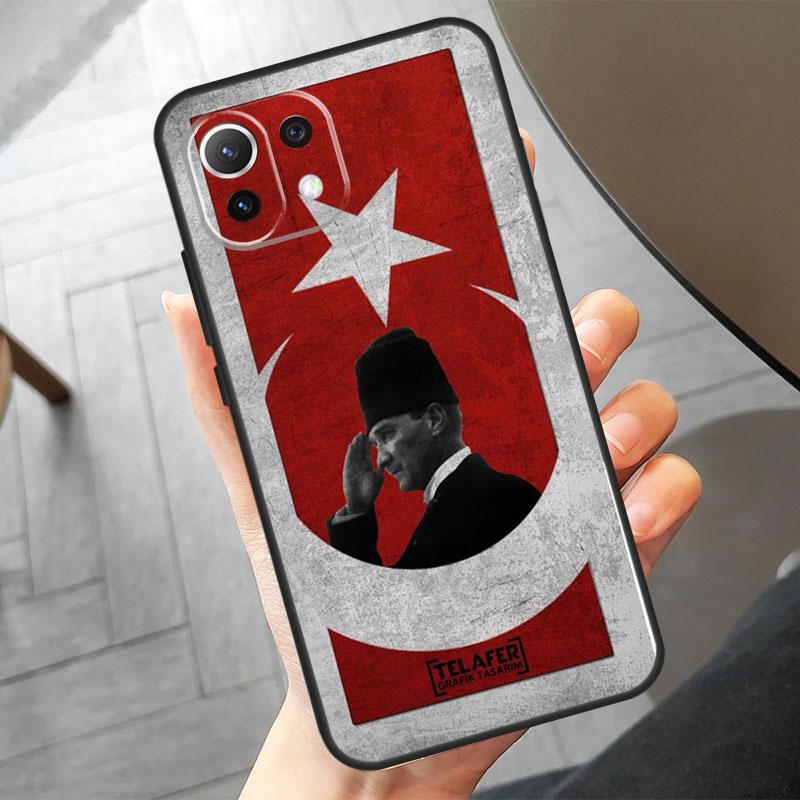 

Turkei Turkey Ataturk Flag Case For Xiaomi 15T 13T 14T Pro 15 14 17 Ultra POCO X7 Pro X3 X5 X6 F5 F6 F7 F8 Ultra Cover POCO F6