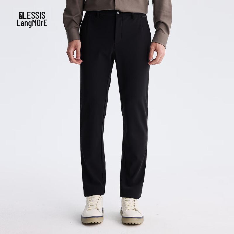 Lilang Men's Anti-static Straight-Leg Casual Trousers