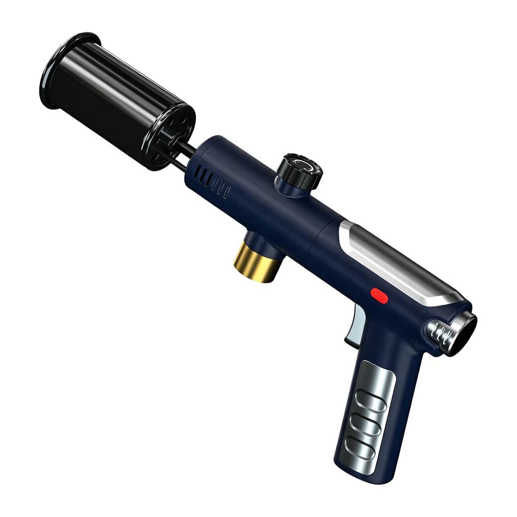 Portable Propane Torch Gun Outdoor Weed Burner Kitchen Igniter BBQ Flame Gun Adjustable Flame Control Without Propane Tank
