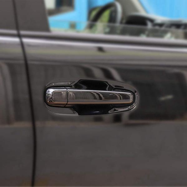 8-Piece Set for 2017-2023 Toyota 4Runner: Exterior Door and Mirror Covers