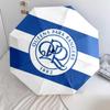 Queens Park Rangers Football Clubpattern, Automatic Folding Umbrella, Portable and Foldable Design, 8 Ribs, a Christmas or Birthday Gift.