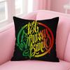 Urban Rap Band 187 S-Strassenbande Cushion Cover Pillowcase Short Plush Invisible Zipper Room Sofa Cushion Cover