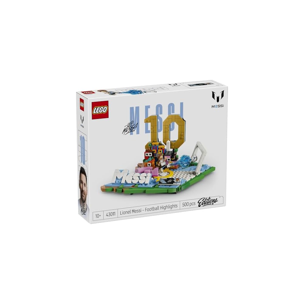 LEGO Lionel Messi Edition Goal Moment Building Toy Set for Kids Ages 10-12 Football Sports 43011