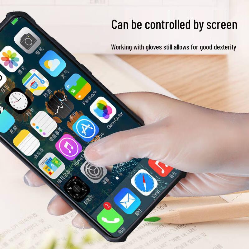 ZISIZ Disposable Household Thickened TPE Gloves