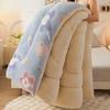 Snowflake Velvet Comforter Fine And Delicate Lamb Wool Quilt Core Dormitory Adults And Children Machine Washable Thick Blankets