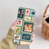 Phone Case For Samsung A15 A13 A35 A55 A51 A71 A41 A31 A21S A05 A17 A23 A25 A33 A53 A73 5G A07 4G Cover Vintage Stamp Puzzle