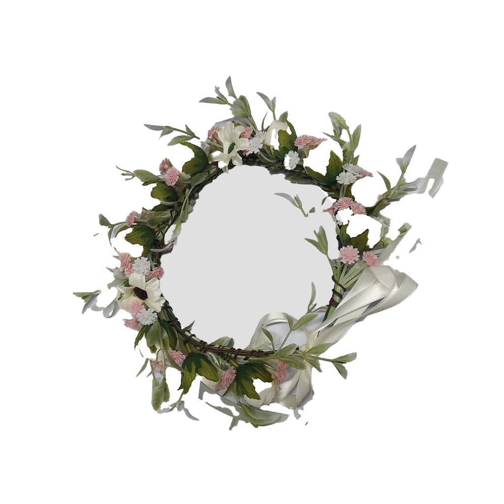 Böhmischer Stil Floraler Kranz Kopfschmuck für Frauen Elegantes Handgefertigtes Blumenstirnband Tragbar Strandreise Garten Fotografie Requisiten