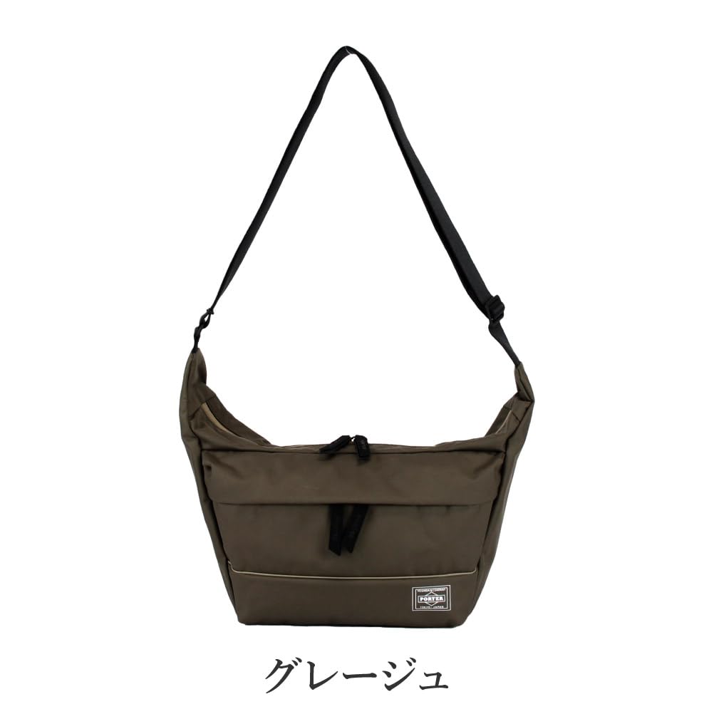 Porter MOUSSE Shoulder Bag (S) 751-29875 (Greige)