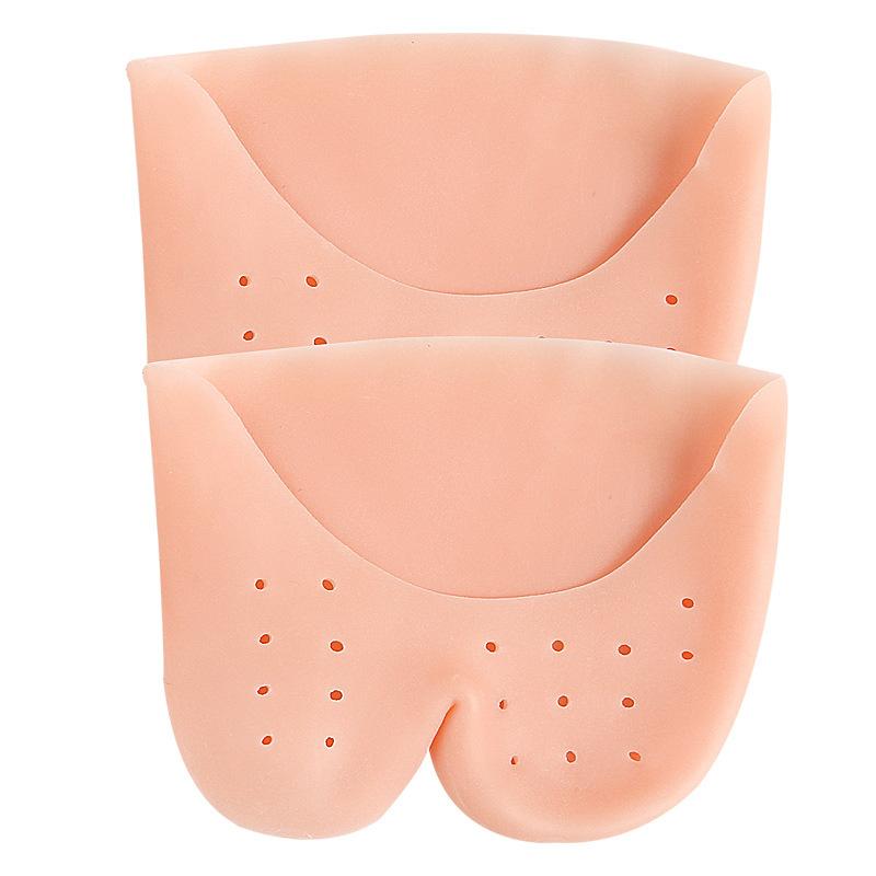 

Pointe Shoe Cover with Holes SEBS Toe Protective Cover, Thickened Soft Toe Toe Anti-wear and Anti-pain average size