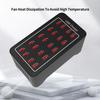 Multi-port Charger 100W Anti-corrosive Automatic Recognition Intelligent Cooling UK Plug 10/15/20/25/30 Ports