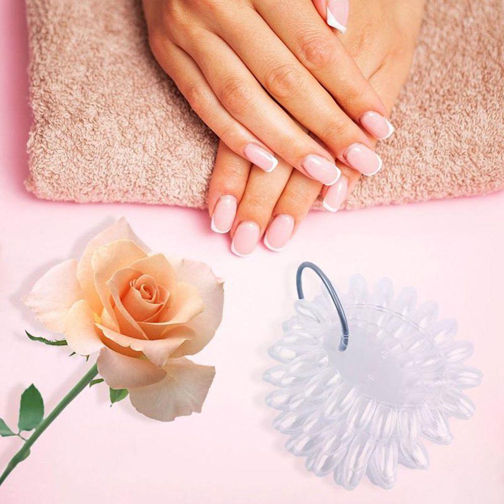 Nail Art Tips Display Wheel DIY Display Tool Nail Art Practice Display Nail Art Polish Color Card