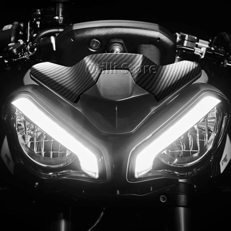 For Street Triple 765 R RS 765R 765RS Moto2 2023 2024 2025 2 Colors Motorcycle Mini Fairing Panel Cover Flyscreen Accessories