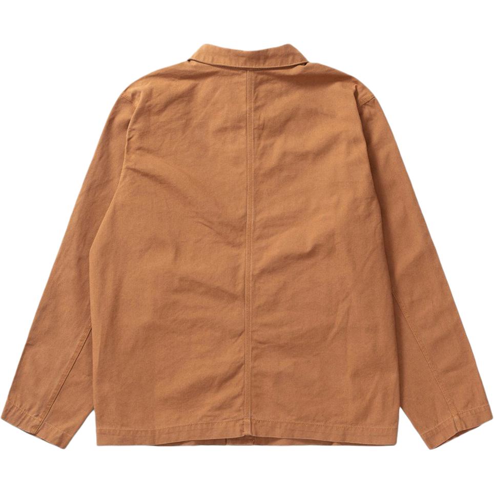 Nike Solid Color Logo Button-Up Collar Jacket Men Jackets Brown DQ5184-270