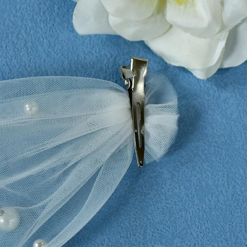 Pearls Embellished Headbands For Women Elegant Hair Accessory With NonSlip Design Soft Tulle Fabric For Weddings Parties