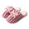 Cotton mop autumn and winter home indoor warm soft bottom wool slippers floor non-slip thick bottom couple wool slippers