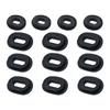 12 Stück Motorrad Seitenverkleidung Gummitüllen Goldwing Verkleidungsschrauben für Honda CG125 CT125 CB 100 125 550K 550F 750F CL100 TL125