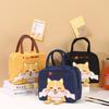 Style Pattern Cartoon Lunch Bag With High Capacity Waterproof And Insulated