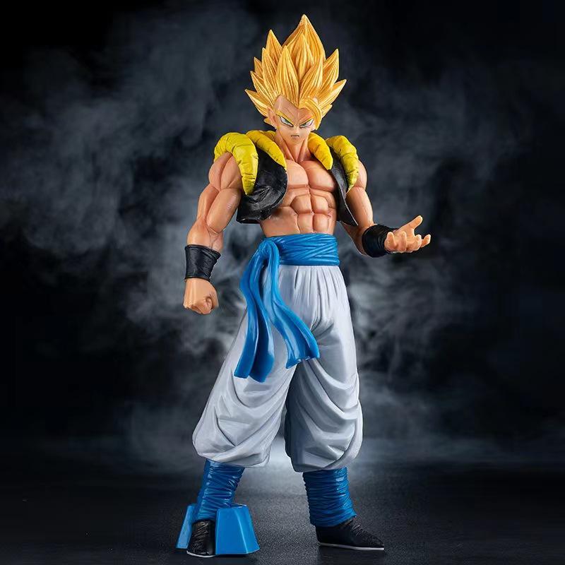 Dragon Ball Super Saiyan Gogeta and Vegito Battle Damaged Figurine