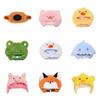 Cartoon Doll Plush Hat Plush Doll Animal Ear Cap Shark   Change Dressing Game