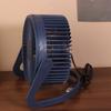 1 Stück 5 Zoll Kleiner Schreibtischkühlungs-USB-Strom Tragbarer Ventilator Super Leiser Kühler 360-Grad-Drehventilator für Zuhause Mini-Tischventilator