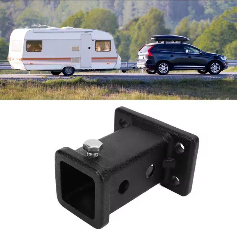 Premium 2In On Receiver Tube Universal Trailer Hitch Receiver Adapter For Pickup Trucks On Trailer Receiver Tube Car Accessories