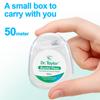 Dental Mint 50 with Carrying Case Floss, Flavor, Meters, Waxed, (1)